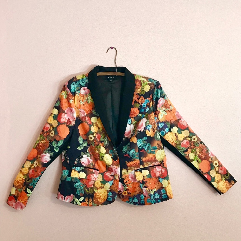 Torrid | Floral Blazer